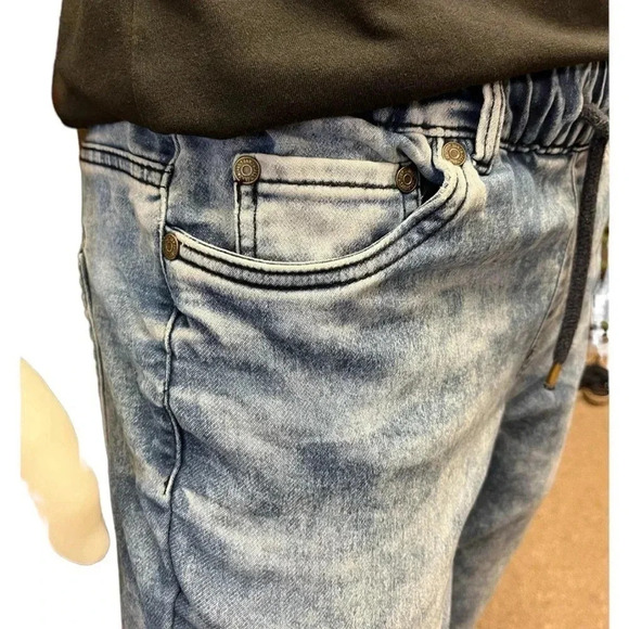 Jeaniologie DNM Works Jagger Acid Wash Relaxed Pants Size 30 - Picture 14 of 15